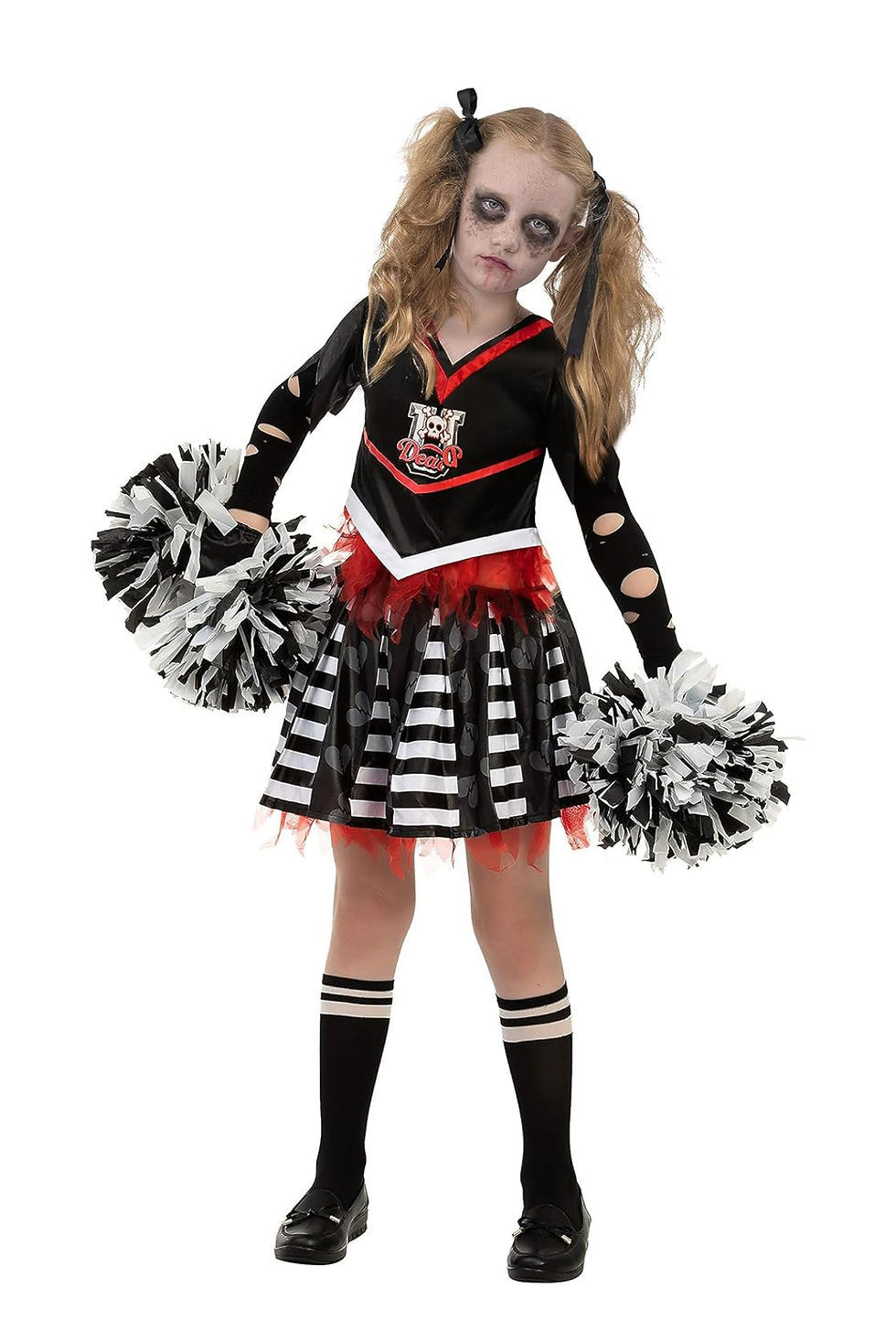 Miniatura: DISFRAZ PORRISTA NIÑA ZOMBIE HALLOWEEN CHEERLEADER