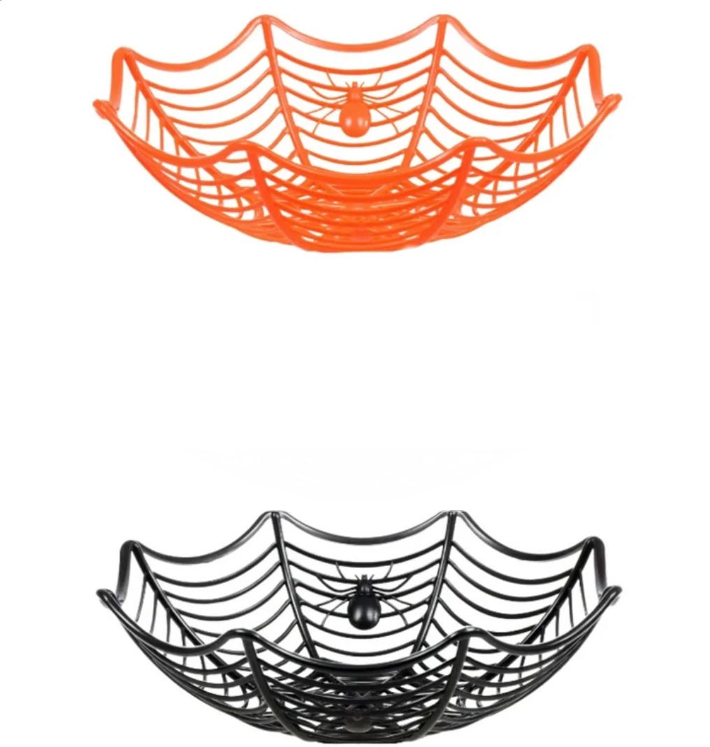 BOWL CESTA TELARAÑA HALLOWEEN ARAÑA