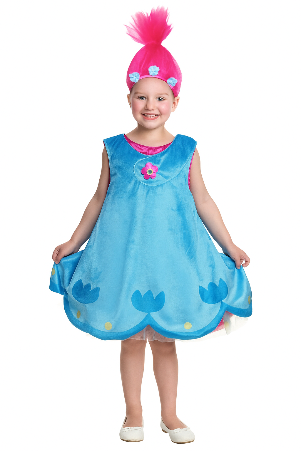 DISFRAZ REVERSIBLE TROLLZ POPPY