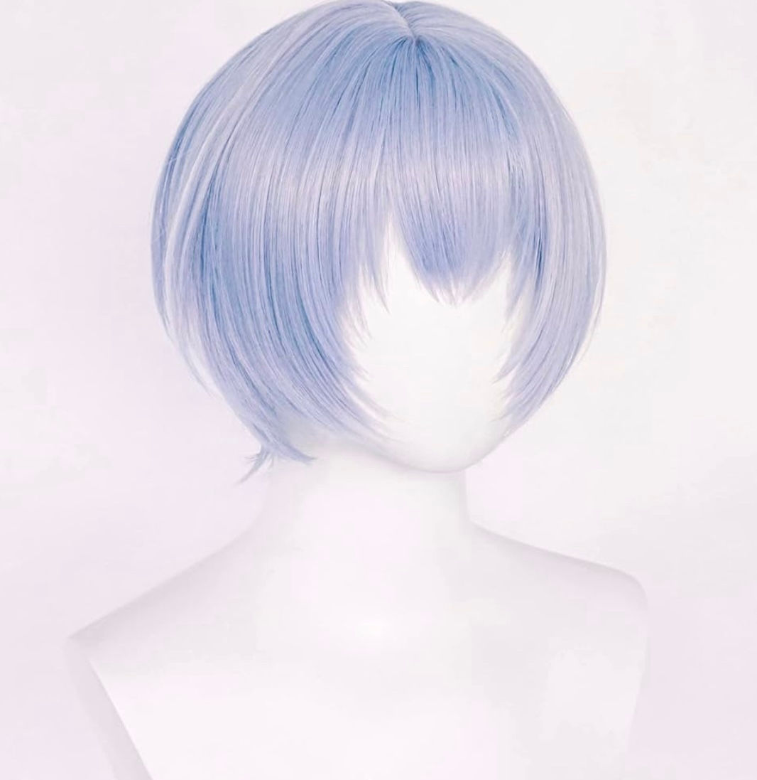 PELUCA COSPLAY LILA GRISACEA 