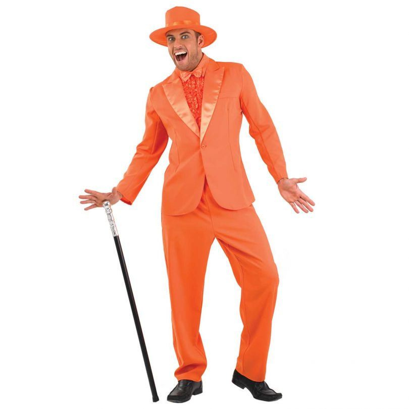 Disfraz De Lorax Naranja De Cuerpo Entero Unisex - Traje De Pantalla Verde Con Barba Y Cejas Desmontables, Ideal Para Halloween Y Cosplay
