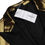 Miniatura: CHAQUETA SACO DORADO DELUXE SOLAPA NEGRA ELEGANTE