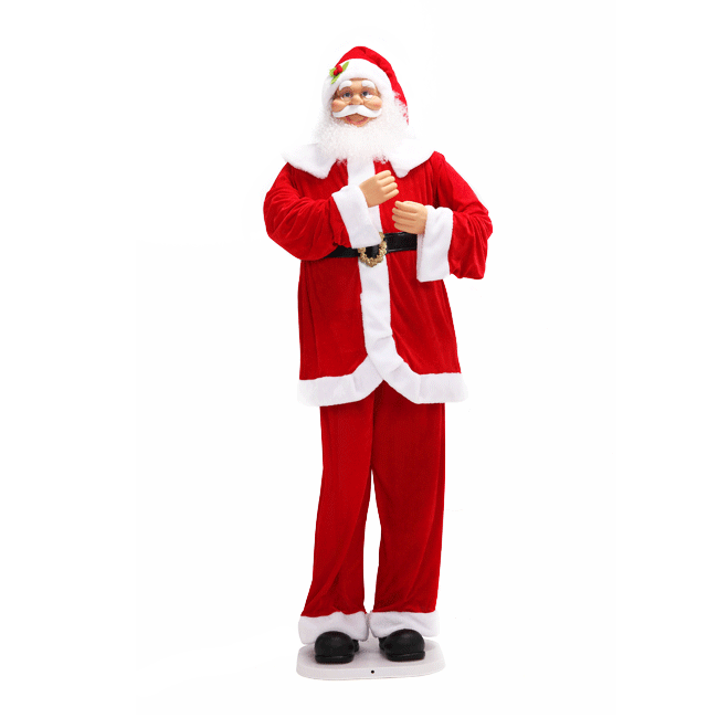SANTA CLAUS MANIQUI BAILARIN MUSICAL