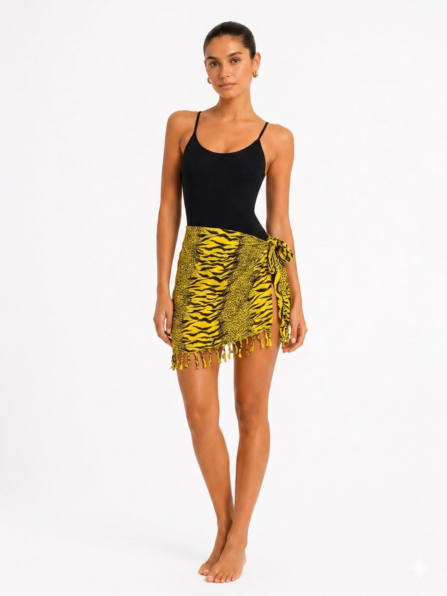 Miniatura: PAREO CRUZADO ANIMAL PRINT