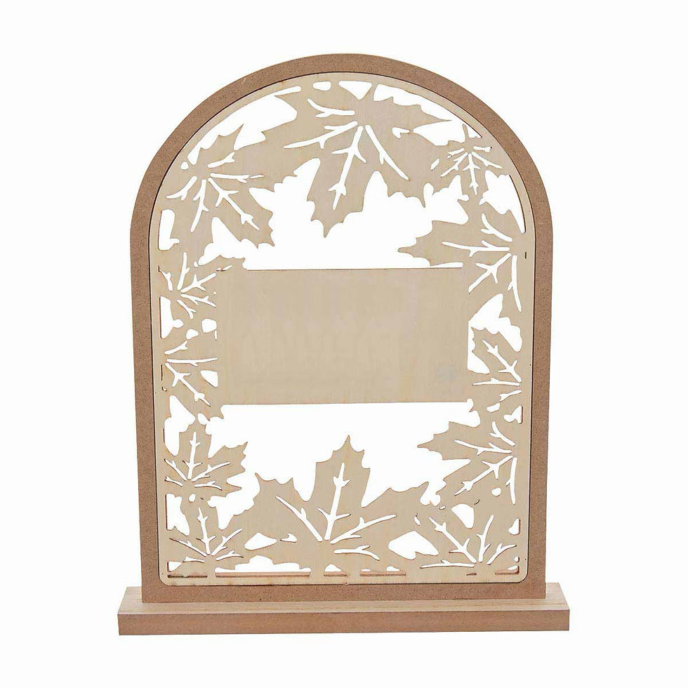 Miniatura: ARCO MADERA HOJAS DE OTONO WELCOME HOME
