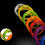 Miniatura: 12 PACK PULSERA CON LUZ AUDIORITMICA LED BRAZALETE