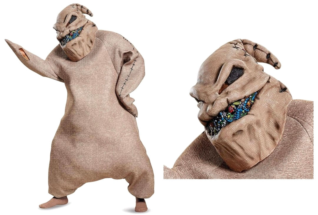 DISFRAZ OOGIE BOOGIE MAN VILLANO COSPLAY DELUXE THE NIGHTMARE BEFORE CHRISTMAS