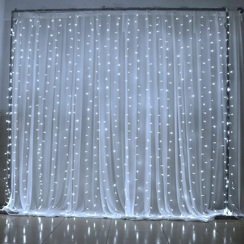 Miniatura: CORTINA DE LUZ 3X2 MTS CASCADA