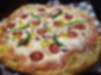 Pizza with Meat and Veg
