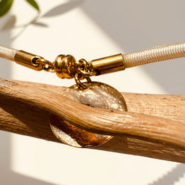Collier Harmonie - Nuances Blanches • 95€