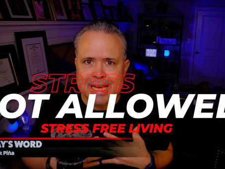 Progress on Purpose: Stress Not Allowed