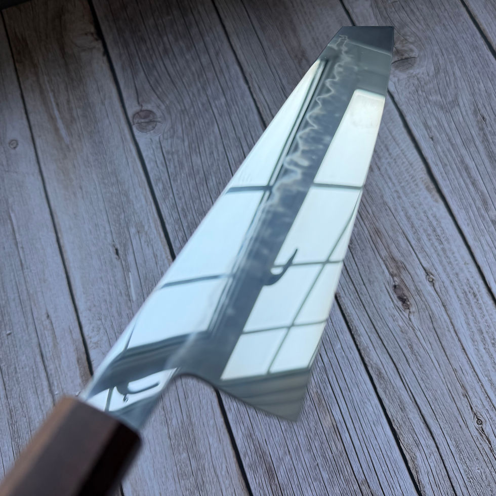 Thumbnail: MSicard Cutlery × Rockchop — Mizu Honyaki Gyuto