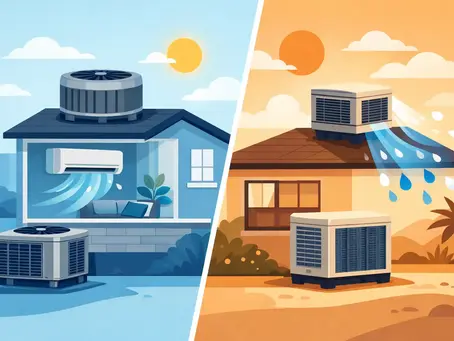 Central AC Versus Evaporative Cooling Compared
