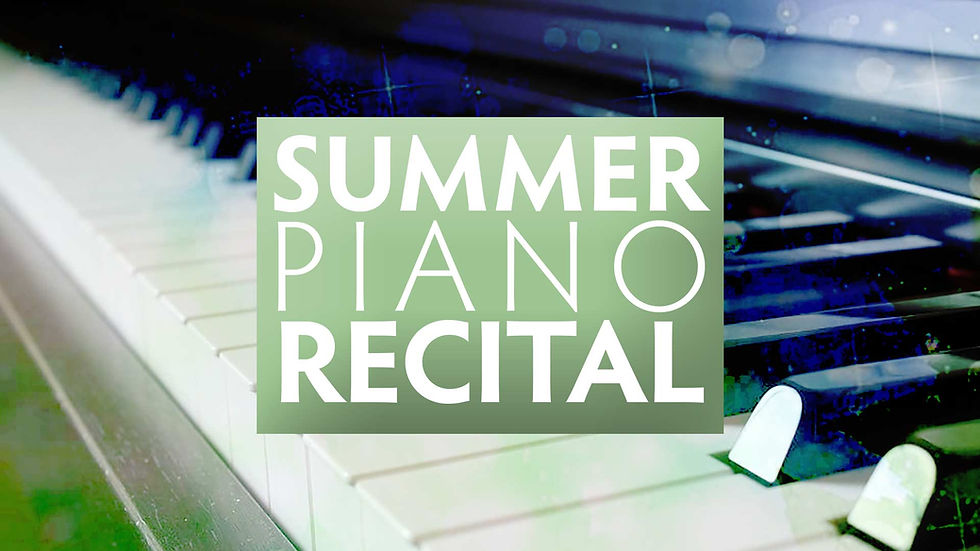 Summer Recital