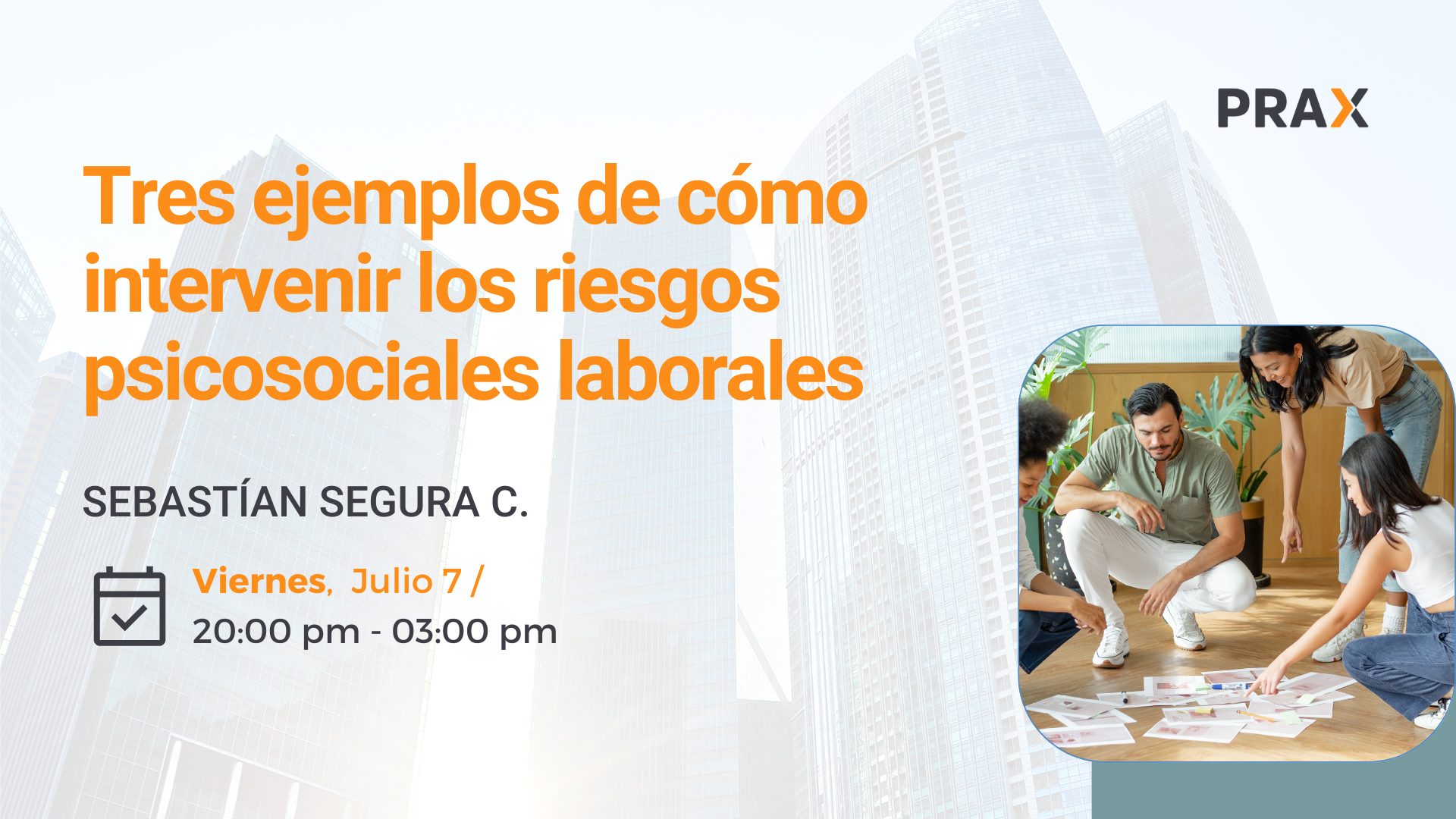 Tres ejemplos de cómo intervenir los riesgos psicosociales laborales