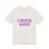 Miniature : I Prefer Shade Graphic Tee — Funny Retro Purple Text T-Shirt