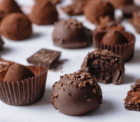 Trufas de chocolate