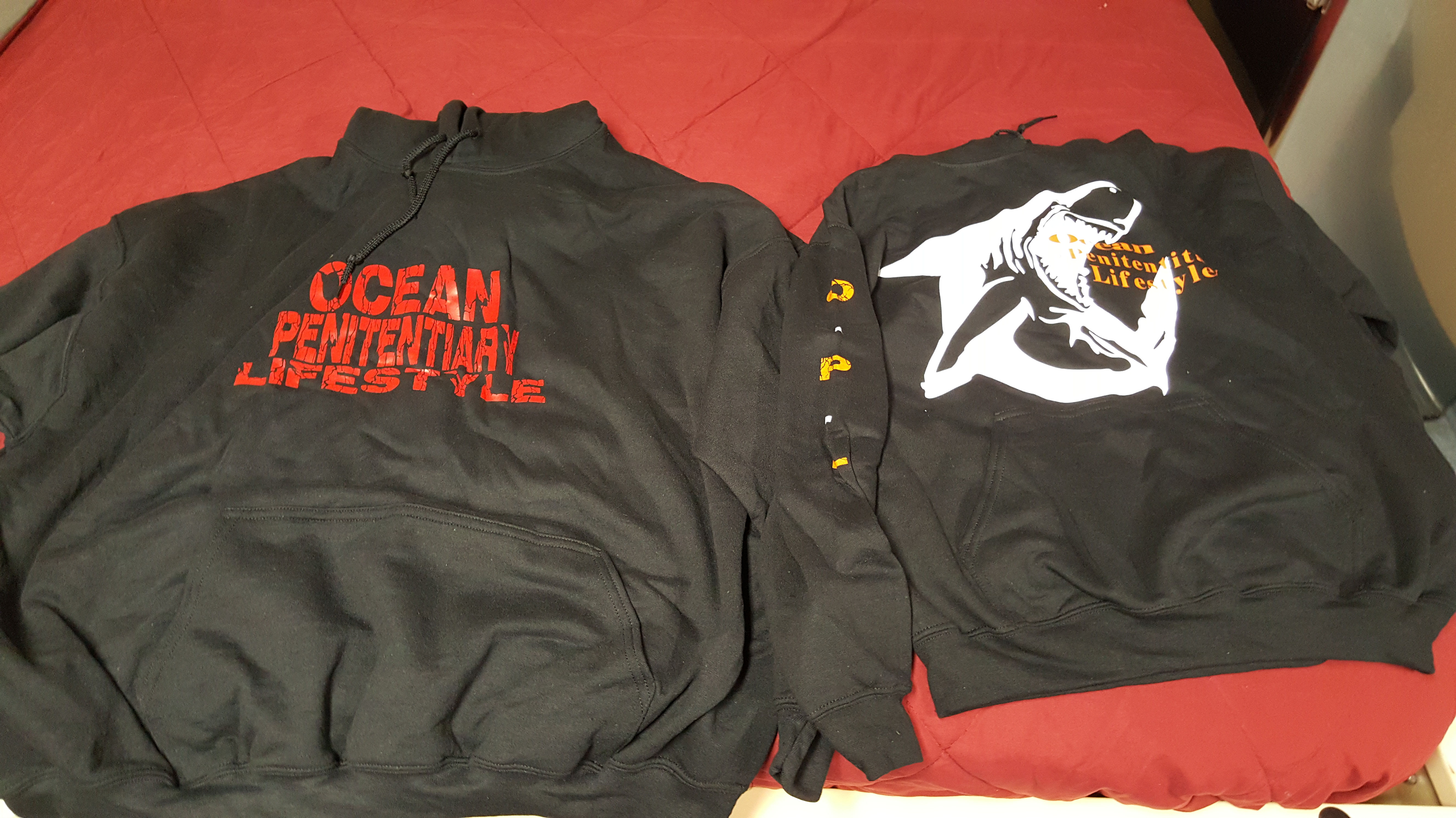 STANDARD Hoodie w/custom S,M,L