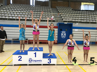 Gimnasia rítmica por todo lo alto
