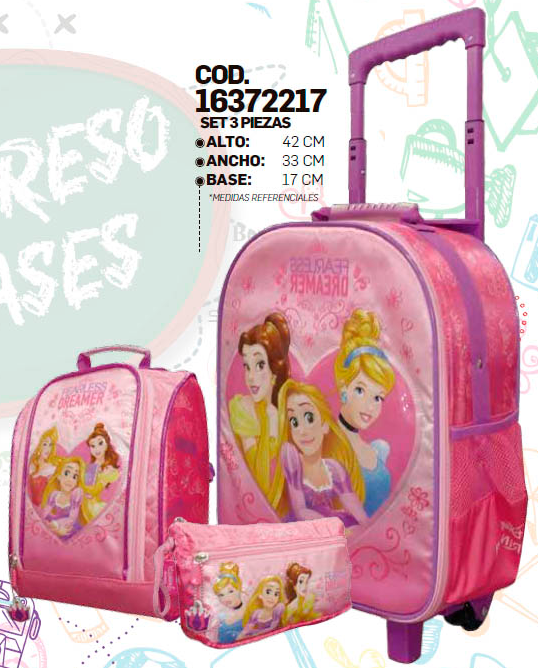 Miniatura: MOCHILAS ARTESCO 3 PIEZAS