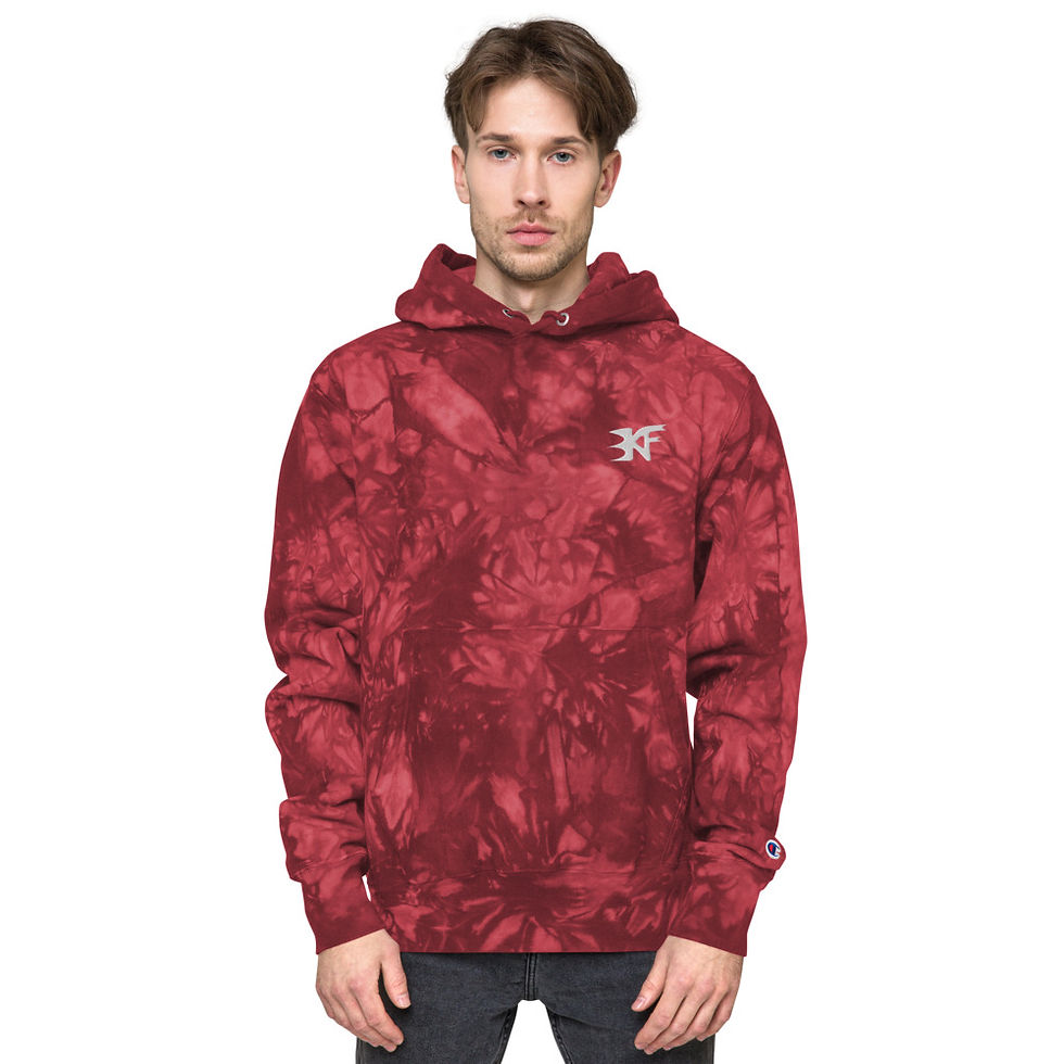 Thumbnail: Unisex Champion tie-dye hoodie
