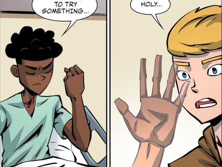 MEMBERS EXCLUSIVE! *In Color* Ecto Mutation, Kaden Arises: Kaden's Origin (Part 2): Kaden's hands become Intangible... (OPAL+ Tiers) 