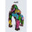 Miniature : statue singe gorille origami 140cm - Pop Art