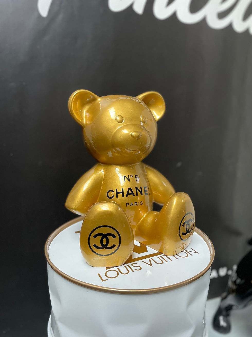 Miniature : Nounours - Or logo noir