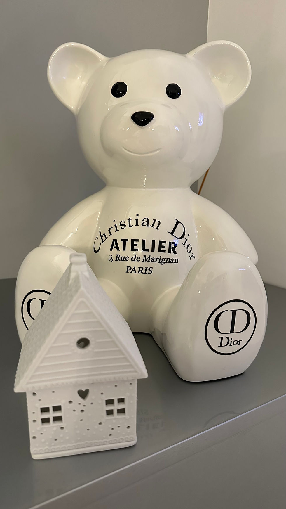 Miniature : Nounours - Blanc logo noir