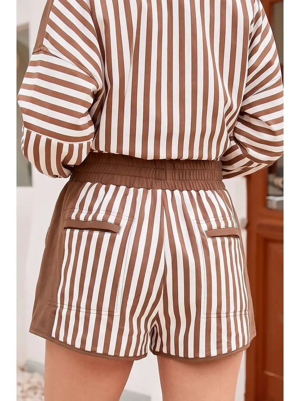 Thumbnail: Striped Two Piece Shift Set