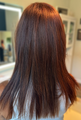 Professionally Dyed Hair