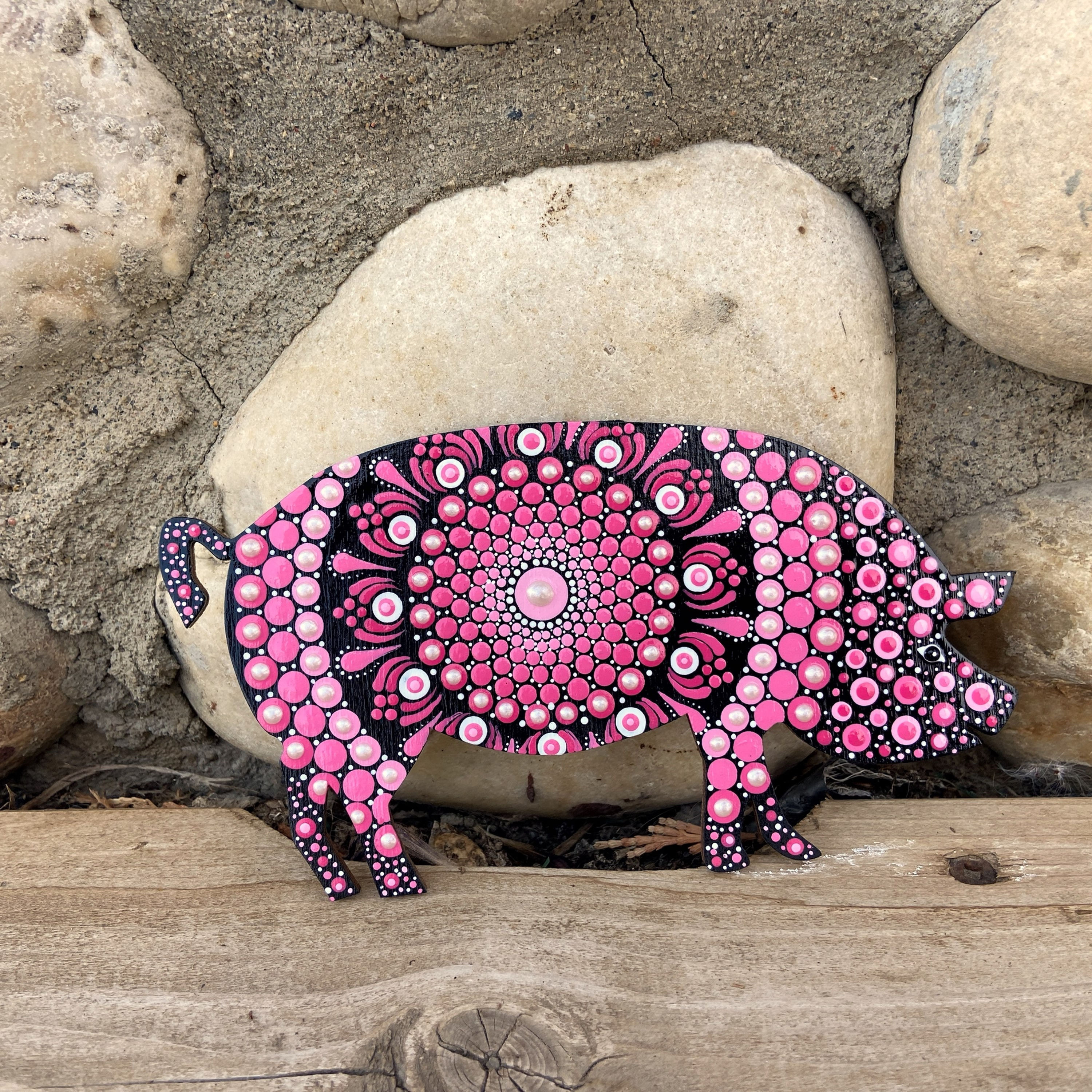 Mandala Domestic Animal Magnets