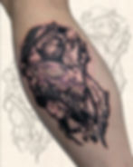 Kung Fu Racoon Tattoo