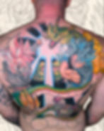 DBZ Back Tattoo (WIP)