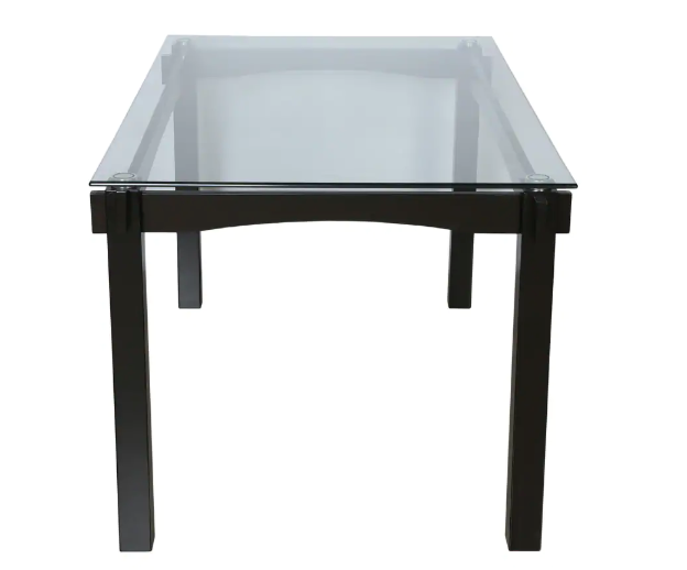 Thumbnail: Stylish Six Seater Dining set in Black & Grey