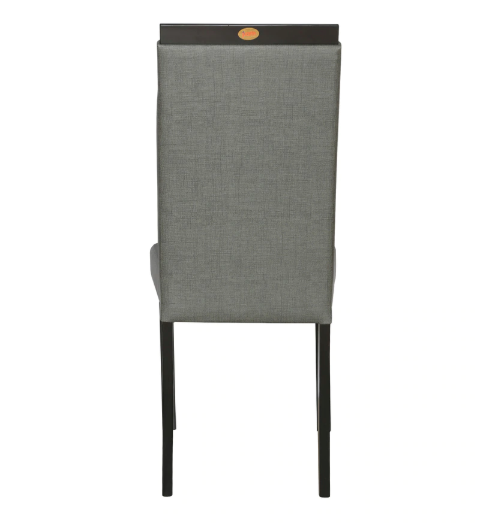 Thumbnail: Stylish Six Seater Dining set in Black & Grey