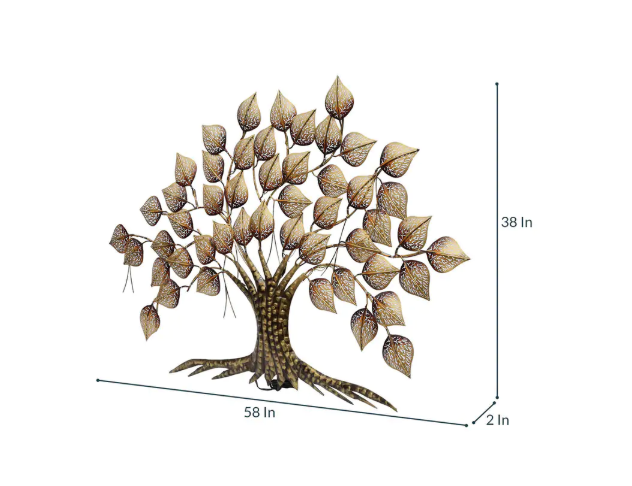 Thumbnail: Gold Iron Big Led Tree