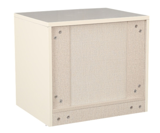 Thumbnail: Stellar Bedside Table in High Gloss white Finish