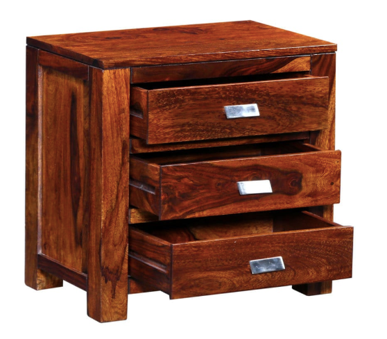 Thumbnail: Honey oak Finish Oriel Solid Wood Dresser