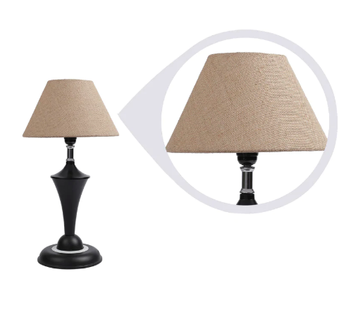 Thumbnail: Brown Natural Fiber Table Lamp