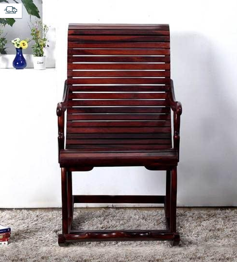 Thumbnail: Solid Wood Rocking Chair in Provincial Teak Finish