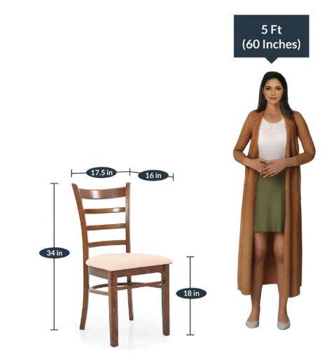 Thumbnail: Coco Round Four Seater Dining Set in Walnut Finish