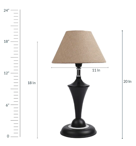 Thumbnail: Brown Natural Fiber Table Lamp