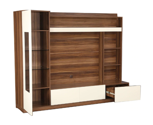 Thumbnail: Julian Tv Unit in High Gloss Apple Wood Finish