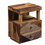 Thumbnail: Ritmo Solid Wood Bedside Chest in Rustic Teak Finish