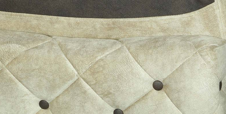 Thumbnail: Leeza Six Seater Corner Sectional Sofa in Light Brown & Cream