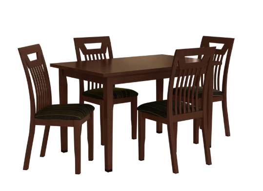 Thumbnail: Lexus 4 Seater Dining Set in Espresso Finish