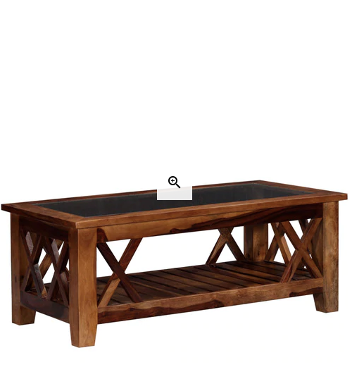 Thumbnail: Solid Wood Coffee Table in Provincial Teak Finish