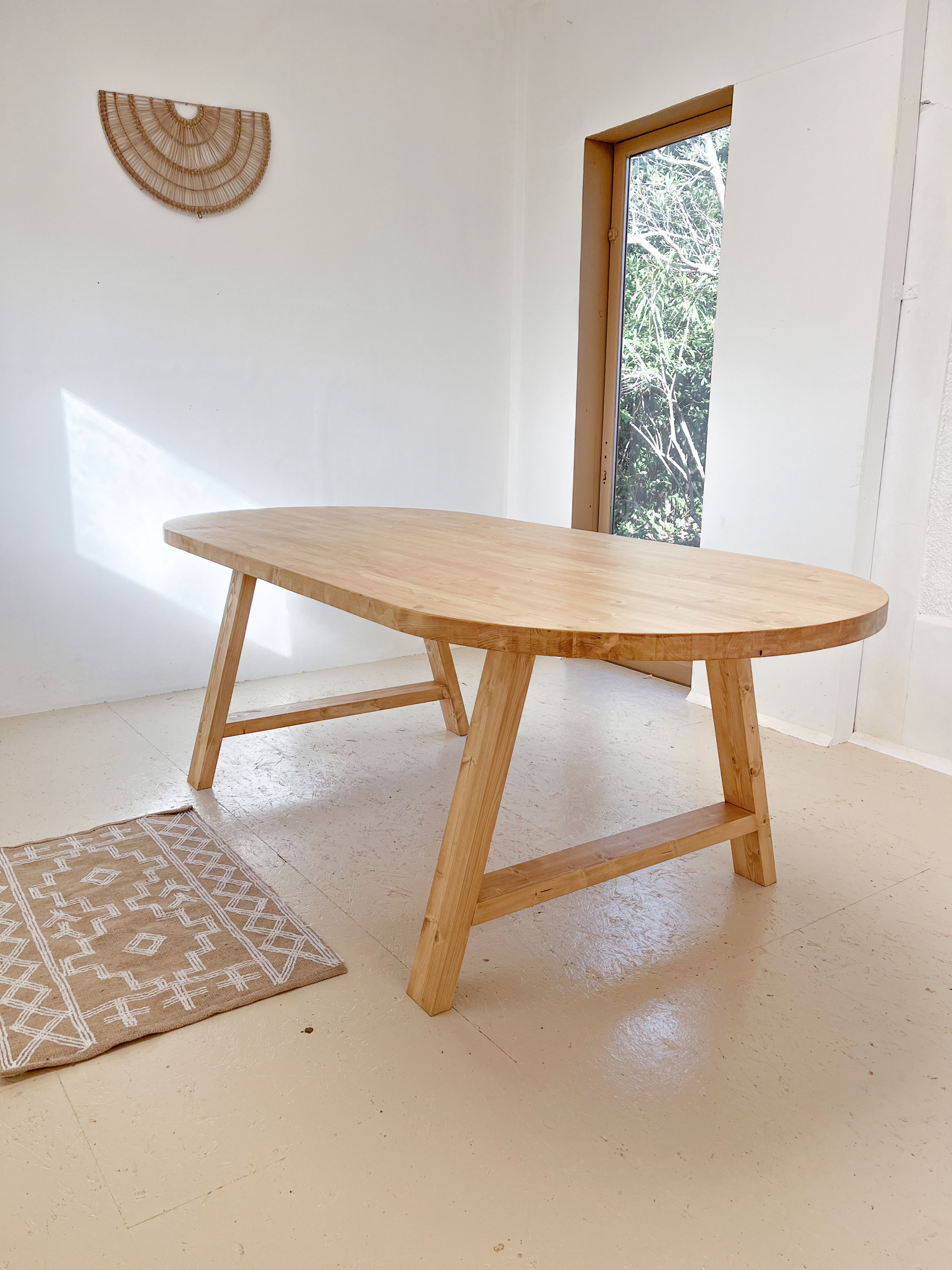 Table à manger ovale I Epicéa