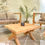 Miniature : Table basse extérieur pied croix I Douglas